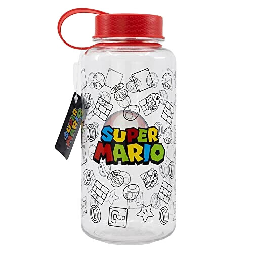 Gourde Super Mario multicolore sans bpa 1100 ml