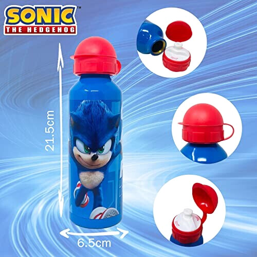 Gourde Sonic sony le hérisson aluminium sans bpa bec verseur 520 ml variant 1 