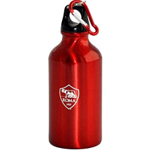 Gourde AS Roma rouge aluminium isotherme 400 ml
