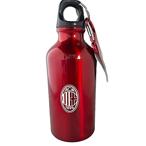 Gourde Milan AC rouge aluminium 400 ml variant 0 