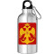 Gourde Aigle rouge,jaune inox 400 ml - miniature