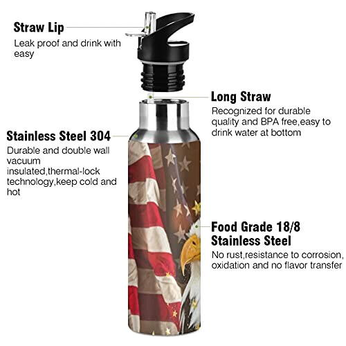 Gourde Aigle art mode sport inox sans bpa isotherme double paroi paille 600 ml variant 1 