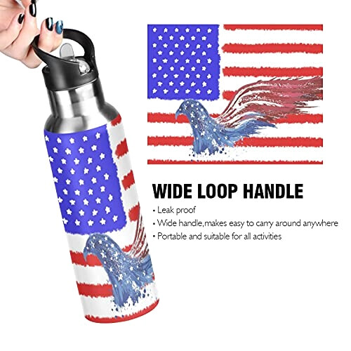 Gourde Aigle art mode sport inox sans bpa isotherme double paroi paille 600 ml variant 2 