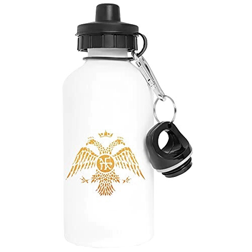 Gourde Aigle blanc aluminium 600 ml