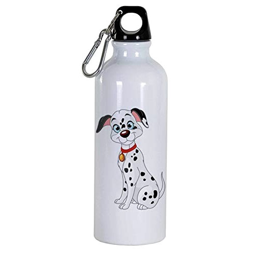 Gourde Chien blanc aluminium 500 ml