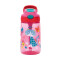 Gourde Chat rose (cherry with cat) sans bpa paille 420 ml - miniature