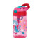Gourde Chat rose (cherry with cat) sans bpa paille 420 ml - miniature variant 1