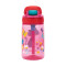 Gourde Chat rose (cherry with cat) sans bpa paille 420 ml - miniature variant 4