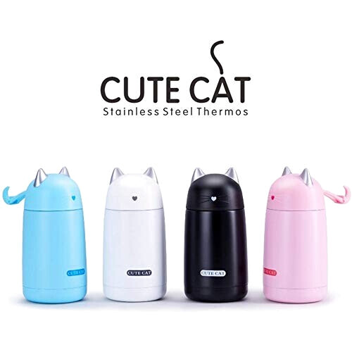 Gourde Chat noir(oz) plastique sans bpa double paroi variant 4 