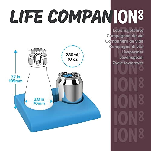Gourde Chat inox sans bpa isotherme double paroi 280 ml variant 3 