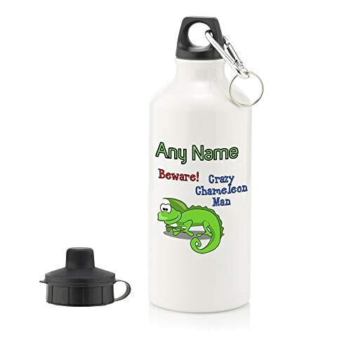 Gourde Caméléon blanc aluminium 400 ml