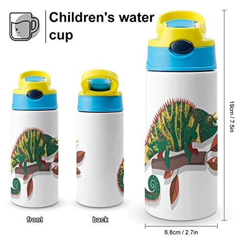 Gourde Caméléon couleur inox isotherme double paroi 500 ml variant 0 