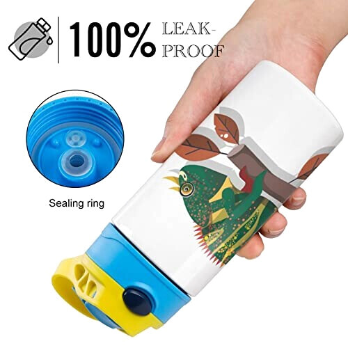 Gourde Caméléon couleur inox isotherme double paroi 500 ml variant 4 