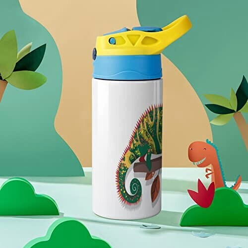 Gourde Caméléon couleur inox isotherme double paroi 500 ml variant 5 