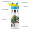Gourde Caméléon couleur inox isotherme double paroi 500 ml - miniature variant 2