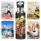 Gourde Caméléon art mode sport inox sans bpa isotherme double paroi paille 600 ml - miniature variant 4
