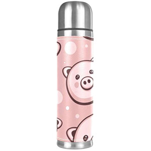 Gourde Cochon style inox isotherme 500 ml