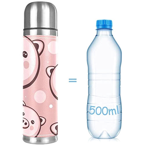 Gourde Cochon style inox isotherme 500 ml variant 2 