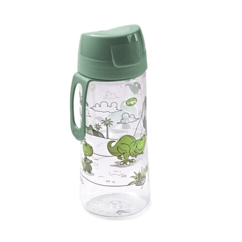 Gourde Dinosaure verte plastique sans bpa variant 1 