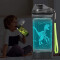 Gourde Raptor - Dinosaure - transparente sans bpa 3D - miniature variant 1