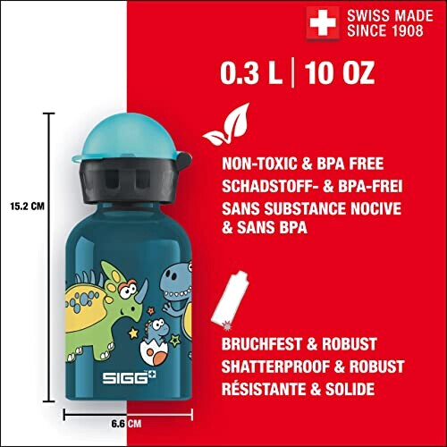 Gourde Dinosaure small dino aluminium sans bpa variant 0 