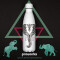 Gourde Éléphant aztèque - tout blanc plastique sans bpa isotherme 500 ml - miniature variant 6