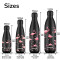 Gourde Flamant rose flamant - noir plastique sans bpa isotherme 500 ml - miniature variant 4