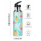 Gourde Flamant rose art mode sport inox sans bpa isotherme double paroi paille 600 ml - miniature variant 1