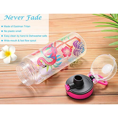 Gourde Flamant rose rose plastique sans bpa 680 ml variant 0 