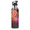 Gourde Flamant rose art mode sport inox sans bpa isotherme double paroi paille 600 ml - miniature