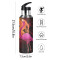 Gourde Flamant rose art mode sport inox sans bpa isotherme double paroi paille 600 ml - miniature variant 1