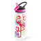 Gourde Flamant rose rose plastique sans bpa paille 680 ml - miniature