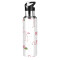 Gourde Flamant rose multicolore inox sans bpa double paroi paille 600 ml - miniature