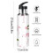 Gourde Flamant rose multicolore inox sans bpa double paroi paille 600 ml - miniature variant 1