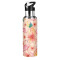 Gourde Flamant rose rose inox sans bpa isotherme pliable paille 600 ml - miniature
