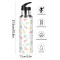 Gourde Flamant rose art mode sport inox sans bpa isotherme double paroi paille 600 ml - miniature variant 1