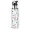 Gourde Flamant rose art mode sport inox sans bpa isotherme double paroi paille 600 ml - miniature