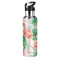 Gourde Flamant rose art mode sport inox sans bpa isotherme double paroi paille 600 ml - miniature