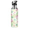 Gourde Flamant rose art mode sport inox sans bpa isotherme double paroi paille 600 ml - miniature
