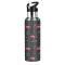 Gourde Flamant rose art mode sport inox sans bpa isotherme double paroi paille 600 ml - miniature