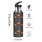 Gourde Flamant rose art mode sport inox sans bpa isotherme double paroi paille 600 ml - miniature variant 1