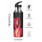 Gourde Flamant rose art mode sport inox sans bpa isotherme double paroi paille 600 ml - miniature variant 1