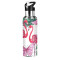 Gourde Flamant rose multicolore inox sans bpa isotherme pliable paille 600 ml - miniature