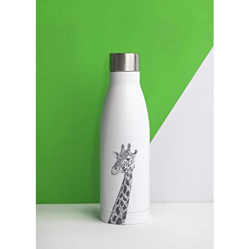 Gourde Girafe blanc plastique isotherme double paroi 500 ml variant 1 