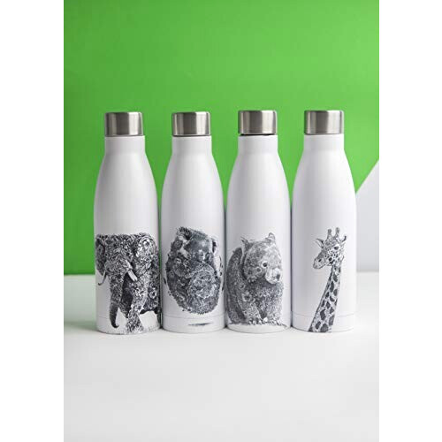 Gourde Girafe blanc plastique isotherme double paroi 500 ml variant 3 