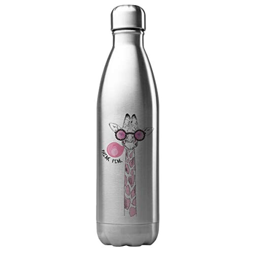 Gourde Girafe inox isotherme 500 ml