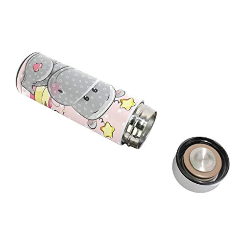 Gourde Hippopotame multicolore inox sans bpa isotherme double paroi 425 ml variant 0 