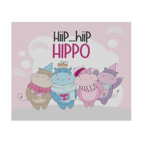 Gourde Hippopotame multicolore inox sans bpa isotherme double paroi 425 ml variant 3 