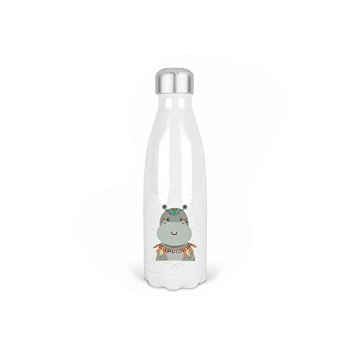 Gourde Hippopotame inox isotherme 350 ml