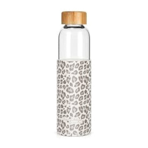 Gourde Léopard verre 550 ml